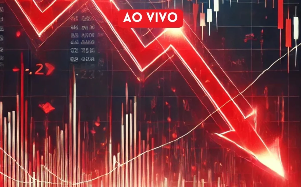 Ibovespa Hoje Ao Vivo: Bolsa cai com cenário político e bancos; VALE3 sobe