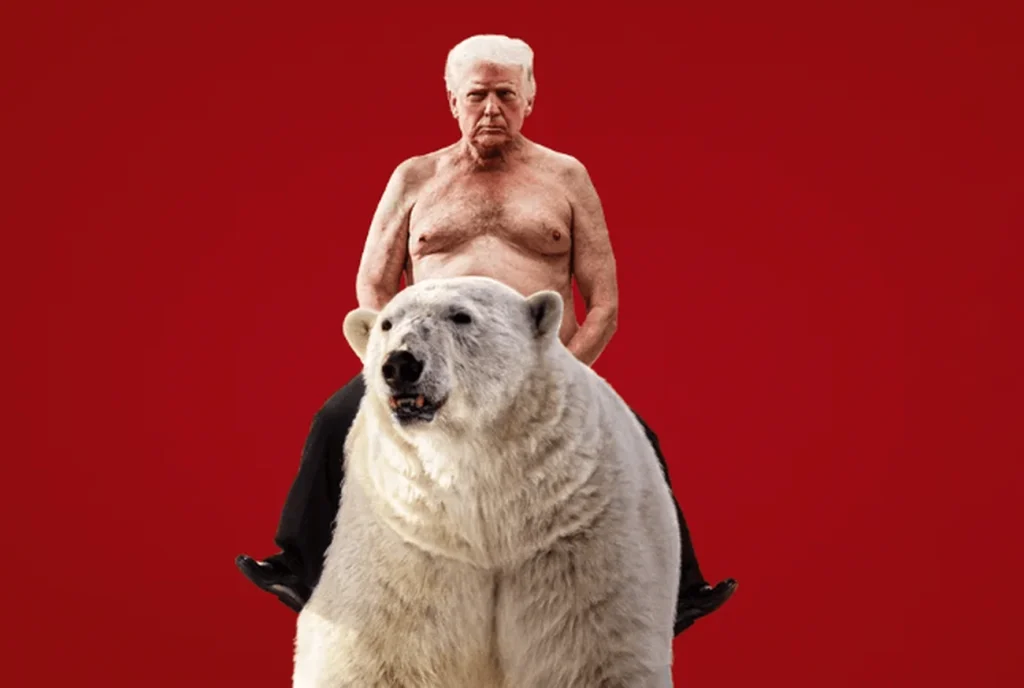 Trump sem camisa sobre um urso polar: a ameaça de rachadura da NATO